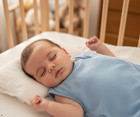 Baby Sleep Sack Cotton Wearable Blanket Swaddle Unisex Small Blue 0-18 Months