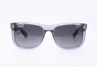 New Ray-ban Rb 4165 Justin 6596 t3 3p Grey Blue Gradient Sunglasses 54-16
