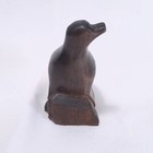 Vtg Hand Carved Ironwood Seal Sculpture Figurine Coastal Decor Statue 4 5in