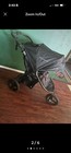 Bumbleride Single Seat Jogger Stroller Black 3-wheel W  Hood canopy