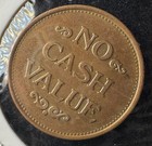 Westside Car Wash Token No Cash Value Santa Cruz Ca Exonumia