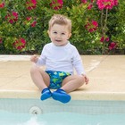 Boys  Reusable Baby And Toddler Swim Diaper  Royal Blue Turtle Journey  6 Month