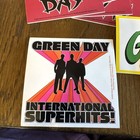 9 Lot Green Day Logo Image Stickers Green Iconic 90s - All In One Sale