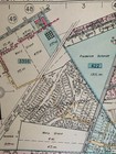 Original 1937 Marion   Franklin Counties Ohio Bass Lake Atlas Map