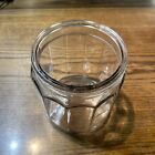 Vintage Apothecary Dodecagon Bubbled Glass Jar  mark Patented Dec 7 1915 Antique