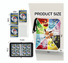 4-pocket 400-card Binder Album Pu Leather Tcg Mtg Sports Game Card Storage