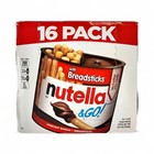 Nutella And Go  Hazelnut And Cocoa Spread   Breadsticks  1 8 Oz - 16 Pack