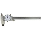 Dial Caliper 6    150mm Dual Reading Scale Metric Sae Standard Inch Mm