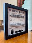 Victory Ship Class Shadow Display Box  Vc2-ap1   9  X 9 