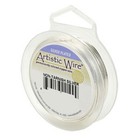 Artistic Wire Tarnish Resistant Silver 24 Gauge 15 Yds  954 Round Shiny
