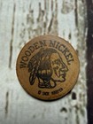 Vtg Bell Taxi Good For 5 Cent Toward Cab Fare Chester 4-2525 Wooden Nickel Coin