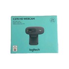 Genuine Logitech C270 V-u0018 Usb Hd 720p Webcam - Built-in Microphone  