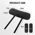 Zncmrr 2 Pack Memory Foam Armrest Pads For Office Chairs   Gaming
