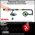 Fishing Line Spooler Adjustable Winder No Twist Portable For Casting Spinning