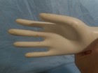 Vtg Old Industrial Factory 7-1 2  Display Hand Glove Mold  General Porcelain Nj