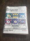 Southern Bell Touchstar Phone Book Vintage 1989 Atlanta