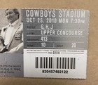 Dallas Cowboys Ticket   Parking Pass October 25  2010