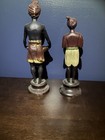 A Pair Of Blackamoor Server Statues  12 5    Tall 