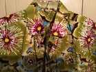 Handmade African Print Mens Shirt Med New