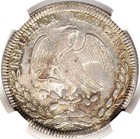Mexico  Republic 8 Reales 1829-go Mj  Dies Of 1828  Ngc Au-58  Guanajuato Mint
