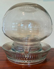 Antique Sana-fount   Anderson Box Co  540  Glass Chicken Waterer - Excellent