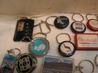 Vintage 73 Pieces Varied Years Of Keychains Unique Mixed Lot 5 Or 6 Pins In Lot