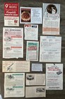 Lot Of Vintage Recipes