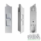 Tilt Latch Pair For Sightline Vinyl Window With Square Housing White Latch