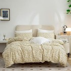 Vintage Floral Duvet Cover  100  Cotton King 104 x90   Floral-x  no Comforter 