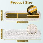 4-pack 36   Universal Microfiber And Cotton Mop Pads     Loop End - Easy Zip