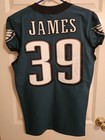 Craig James Philadelphia Eagles Game Issued Jersey W  Captain Patch 2017 Tagged