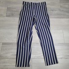    vintage Worth Striped Baseball Pants Adult Lrg Stripes 34x32 Retro Athletic