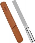 Zizzon Stainless Steel Nail File Double-sided Heavy Duty Reusable Manicure Tool