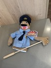 Melissa   Doug 3 Plush Puppets W Sticks Pirate  Police   Cheerleader Lot W Tags