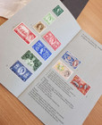 1970 Post Office Seminar On Stamp Design Booklet Royal College Of Art Complete