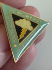 Vintage Mt  Washington Observatory Pin     Triangle New Hampshire Weather Badge