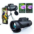 Day   Night Vision 80x100 Zoom Hd Monocular Starscope Monocular Telescope Bak4