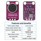 6 Pcs Max4466 Electret Microphone Amplifier Module With Gain