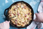 Lodge Seasoned Cast Iron Skillet - Pfas-free  Non-toxic Cookware - Use With An O