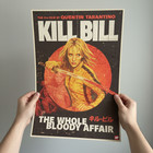 Kill Bill Poster     The Whole Bloody Affair Vintage Movie Art Print Tarantino