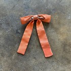 Vintage 50s Western Clip On Hand Painted Bow Tie Cowboy Cowgirl