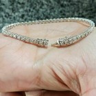 5 Ct Round Cut Natural Diamond Tennis Bracelet For Any Occasion 14k White Gold