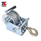 600lbs Heavy Duty Steel Hand Winch Cable Crank Gear Winch Atv Boat Trailer