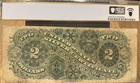 1886  2 Silver Certificate Pcgs Fine 12 Banknote