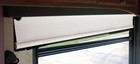 Multiple Sizes Mcd Rv American Solo Privacy Shade System Roller Shade Black