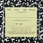 1951 Canada 50 Cents Iccs Ms65 Lot ov1931 Silver  Gem Bu 