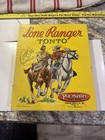 Vintage Lone Ranger Tonto Pla-master Play Suit Costume W box Size 12 1950s