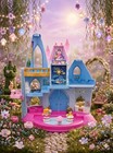 Fisher Price Little People Disney Princess Musical Songs Palace Castle Blue Rare
