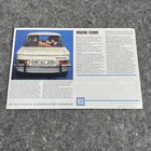 Vintage Original Nsu Typ 110 Car Sales Brochure 1965  dw 2148 600 7511 - German