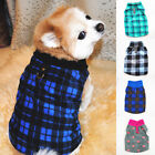Pet Dog Cat Warm Fleece Vest Clothes Coat Puppy T Shirt Sweater Winter Apparel F